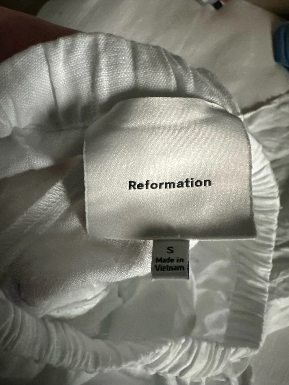 Reformation Olina Linen Pant